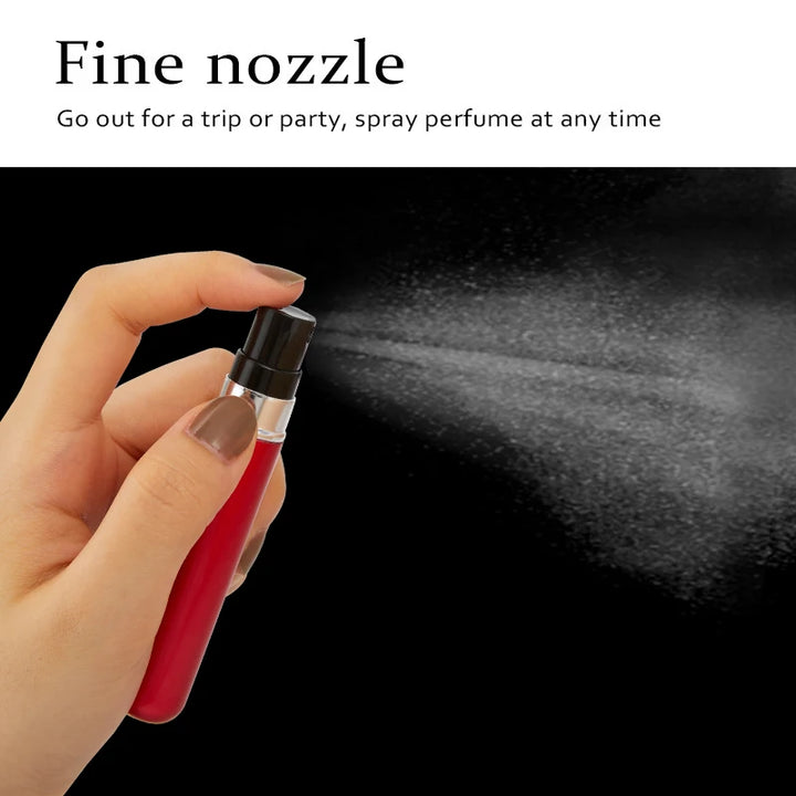 Perfume Bottle Set 8Ml 5Ml Refillable Bottle with Spray Pump Empty Cosmetic Containers Travel Atomizer Bottle Free Shipping